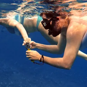 Couple Swims While Capturing With GoPro